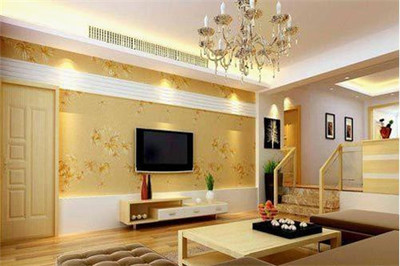 9.9万打造110平欧式宫廷三居室 5套三室一厅装修效果图